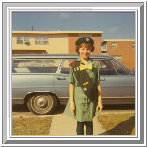 My older sister Jean, in 1970